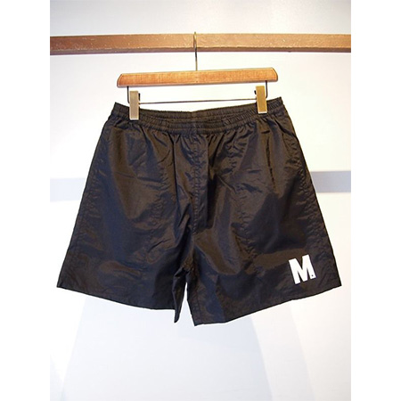 M エム ショーツ / M baggy shorts black