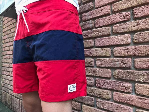 ALOHA BEACH CLUB アロハビーチクラブ / TUCKER navy / red